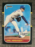 1987 Donruss #106 Orel Hershiser