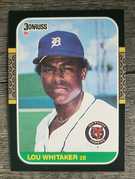 1987 Donruss #107 Lou Whitaker