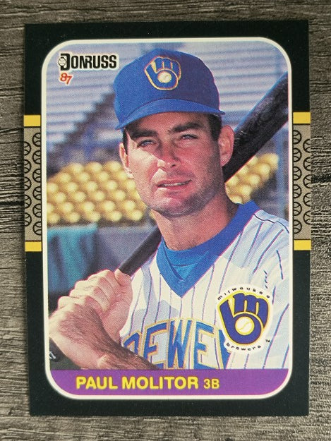 1987 Donruss #117 Paul Molitor