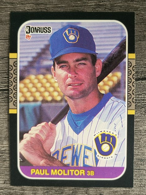 1987 Donruss #117 Paul Molitor