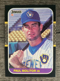 1987 Donruss #117 Paul Molitor