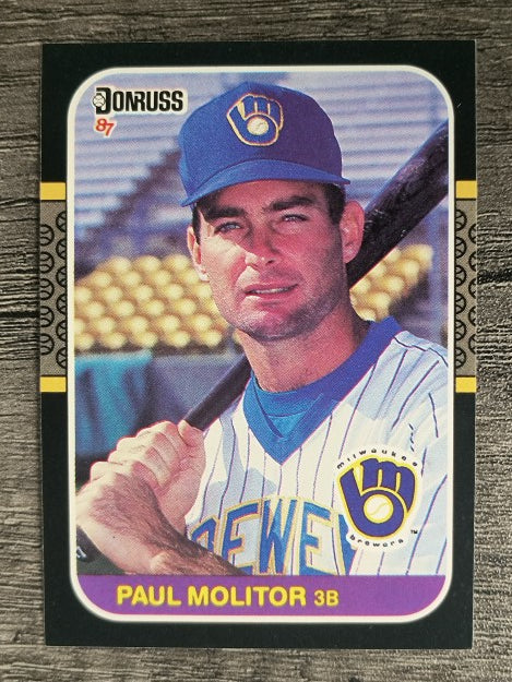 1987 Donruss #117 Paul Molitor