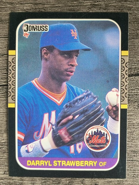1987 Donruss #118 Darryl Strawberry