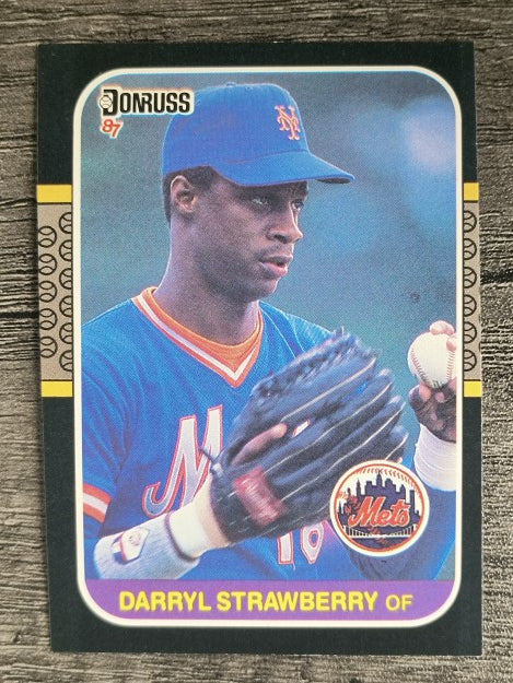 1987 Donruss #118 Darryl Strawberry
