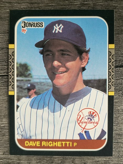 1987 Donruss #128 Dave Righetti