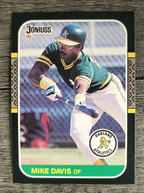 1987 Donruss #133 Mike Davis