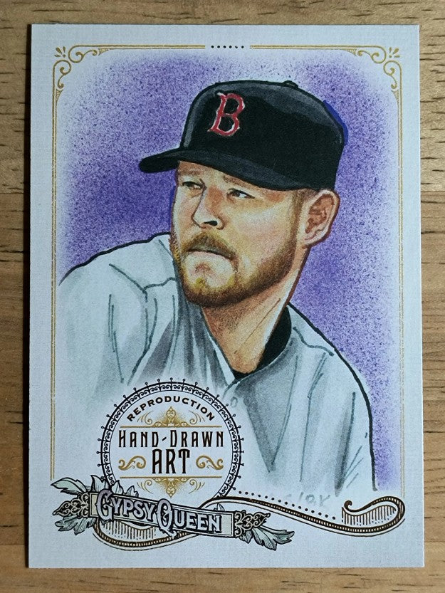 2017 Topps Gypsy Queen Hand Drawn Art Reproductions #GQARCS2 Chris Sale