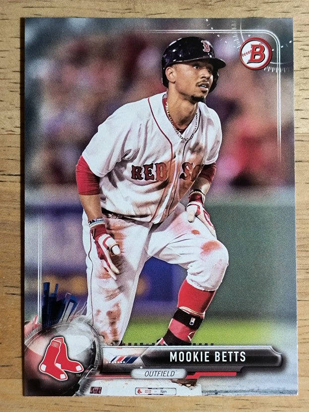 2017 Bowman #6 Mookie Betts
