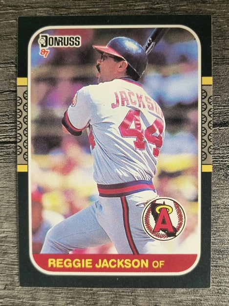1987 Donruss #210 Reggie Jackson