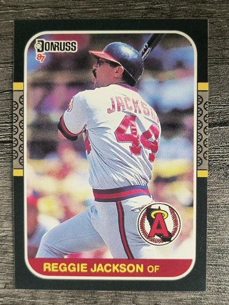1987 Donruss #210 Reggie Jackson
