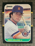 1987 Donruss #215 Dave Collins