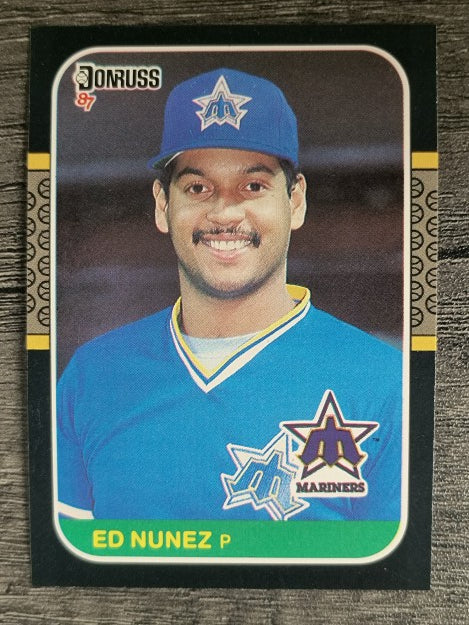 1987 Donruss #243 Ed Nunez