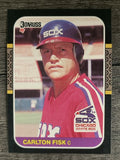 1987 Donruss #247 Carlton Fisk