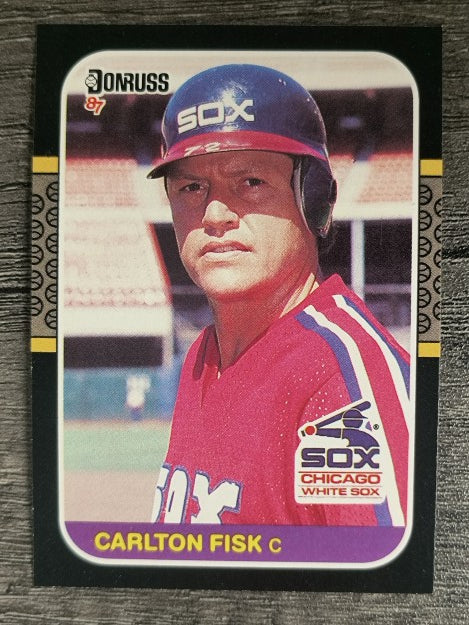 1987 Donruss #247 Carlton Fisk
