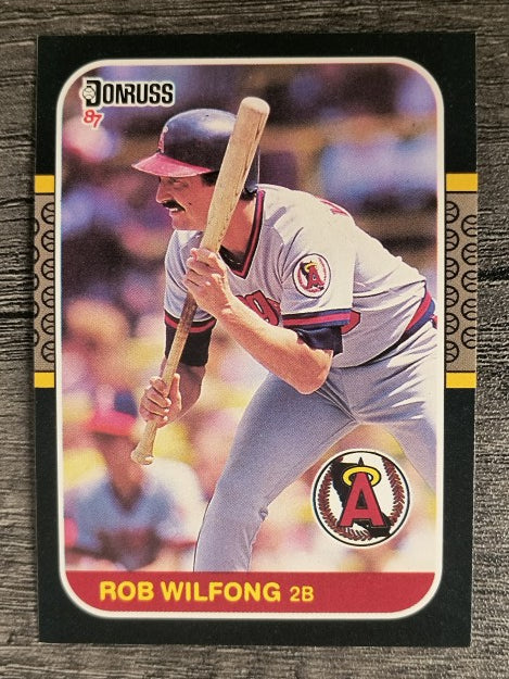 1987 Donruss #258 Rob Wilfong