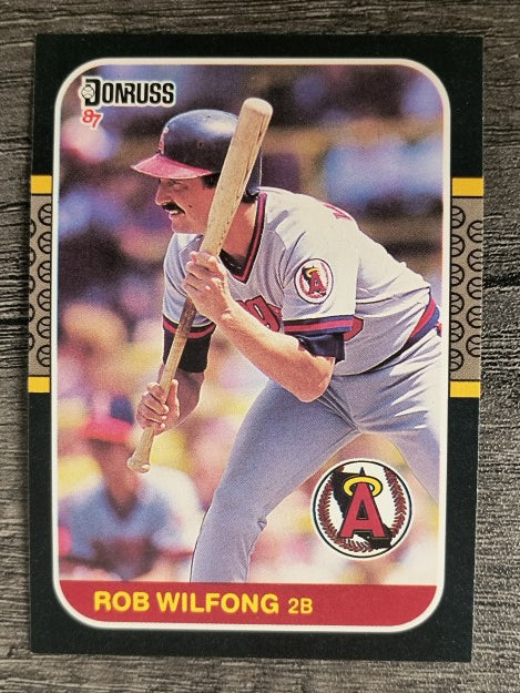 1987 Donruss #258 Rob Wilfong