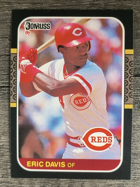 1987 Donruss #265 Eric Davis