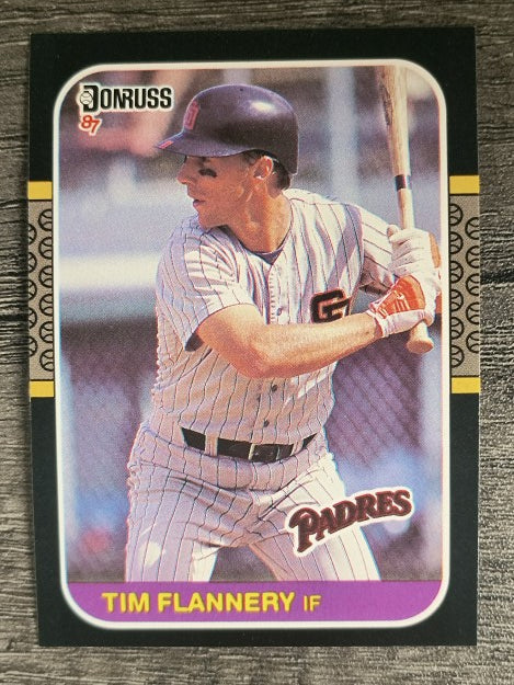1987 Donruss #287 Tim Flannery