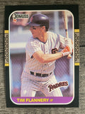 1987 Donruss #287 Tim Flannery