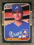 1987 Donruss #314 Jeff Dedmon