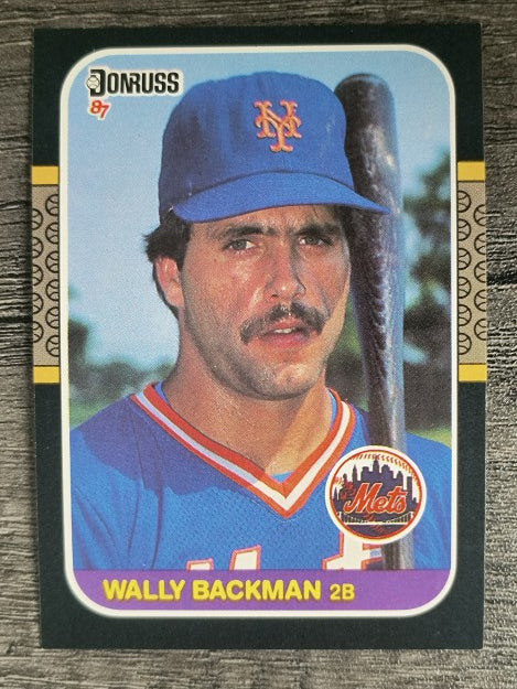 1987 Donruss #316 Wally Backman