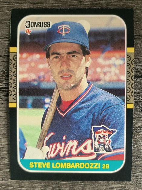 1987 Donruss #318 Steve Lombardozzi