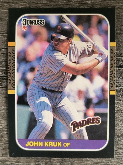 1987 Donruss #328 John Kruk RC