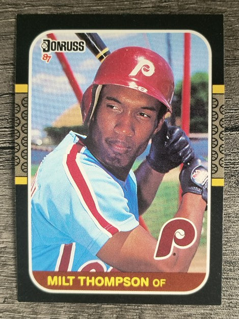 1987 Donruss #330 Milt Thompson