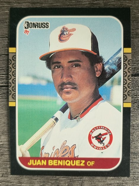 1987 Donruss #371 Juan Beniquez