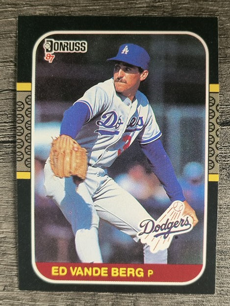 1987 Donruss #376 Ed VandeBerg