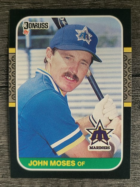 1987 Donruss #393 John Moses