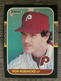 1987 Donruss #412 Ron Roenicke