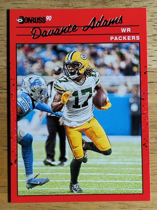 2020 Donruss Retro '90 #4 Davante Adams