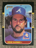 1987 Donruss #414 Gene Garber