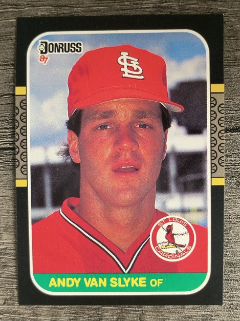 1987 Donruss #417 Andy Van Slyke