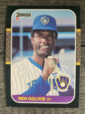 1987 Donruss #419 Ben Oglivie