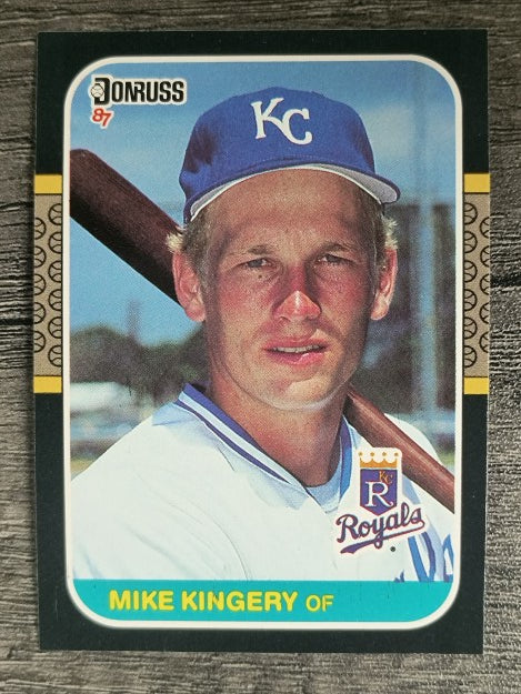 1987 Donruss #424 Mike Kingery RC