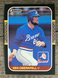 1987 Donruss #437 Ken Oberkfell