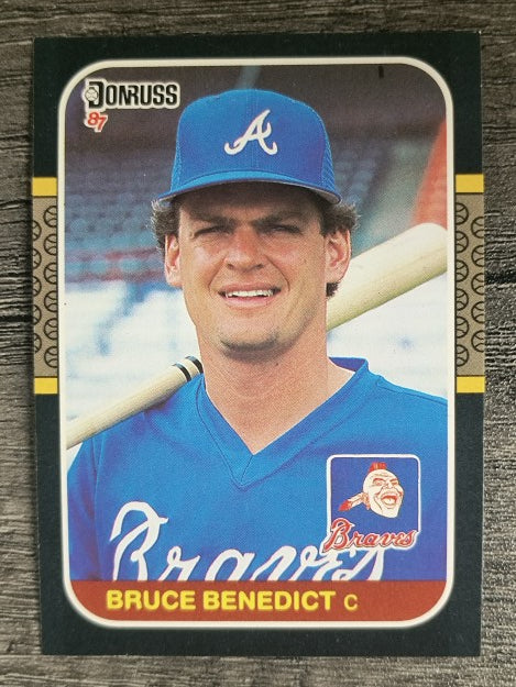 1987 Donruss #448 Bruce Benedict