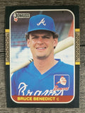 1987 Donruss #448 Bruce Benedict