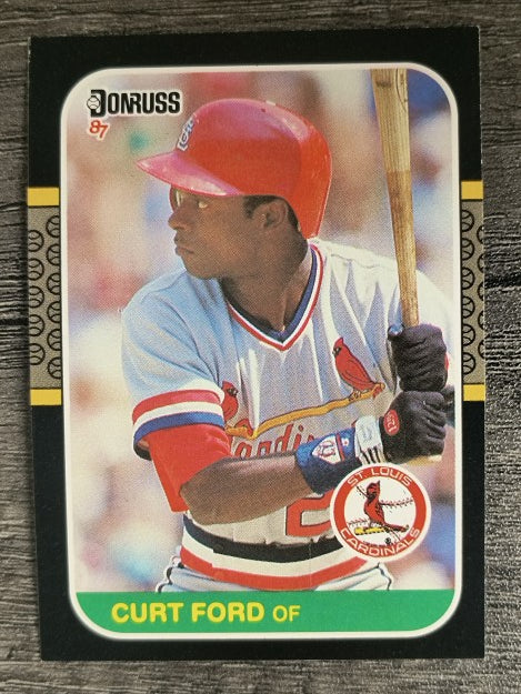 1987 Donruss #454 Curt Ford