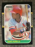 1987 Donruss #454 Curt Ford