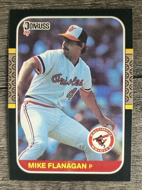 1987 Donruss #459 Mike Flanagan