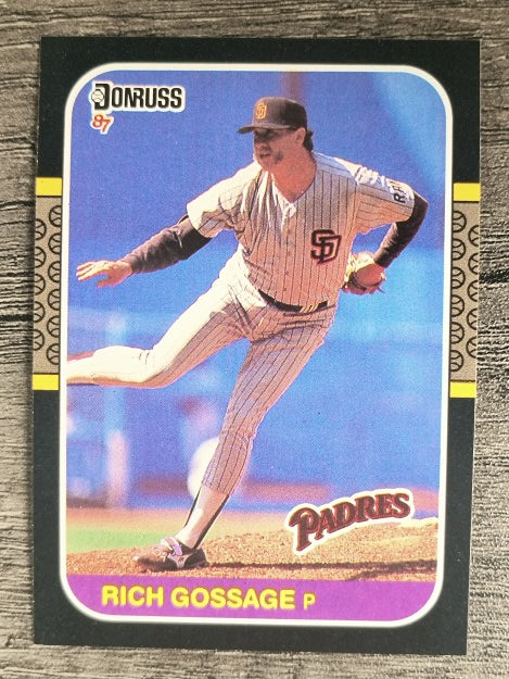 1987 Donruss #483 Rich Gossage