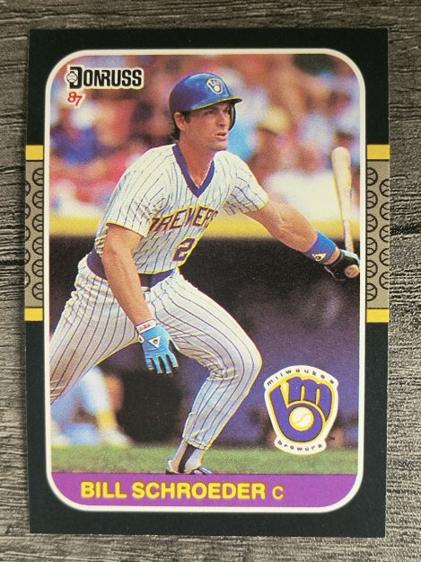 1987 Donruss #486 Bill Schroeder