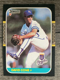 1987 Donruss #502 David Cone RC (NM)