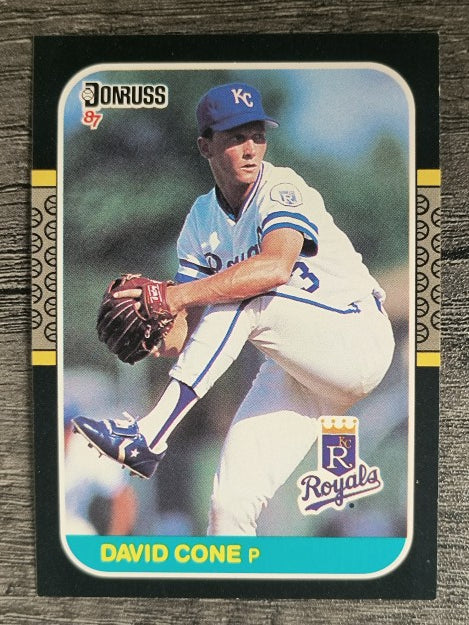 1987 Donruss #502 David Cone RC (NM)