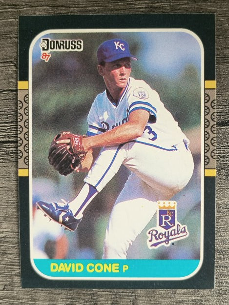 1987 Donruss #502 David Cone RC (NM)