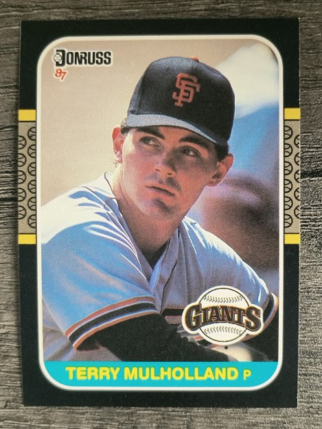 1987 Donruss #515 Terry Mulholland RC