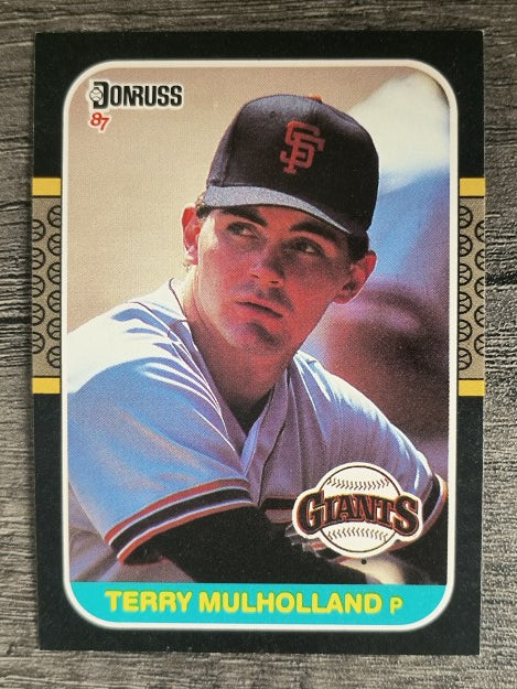 1987 Donruss #515 Terry Mulholland RC